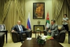 Встреча В.В. Путина с королем Иордании Абдаллой II. Переводчик - Елена Полынцева